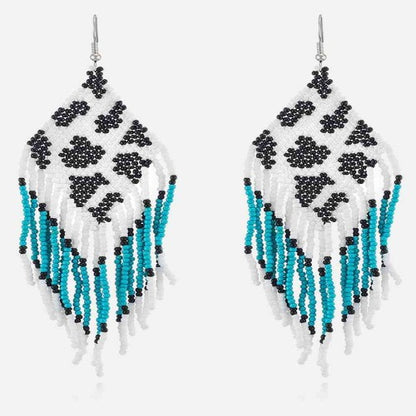 Beaded Dangle Earrings