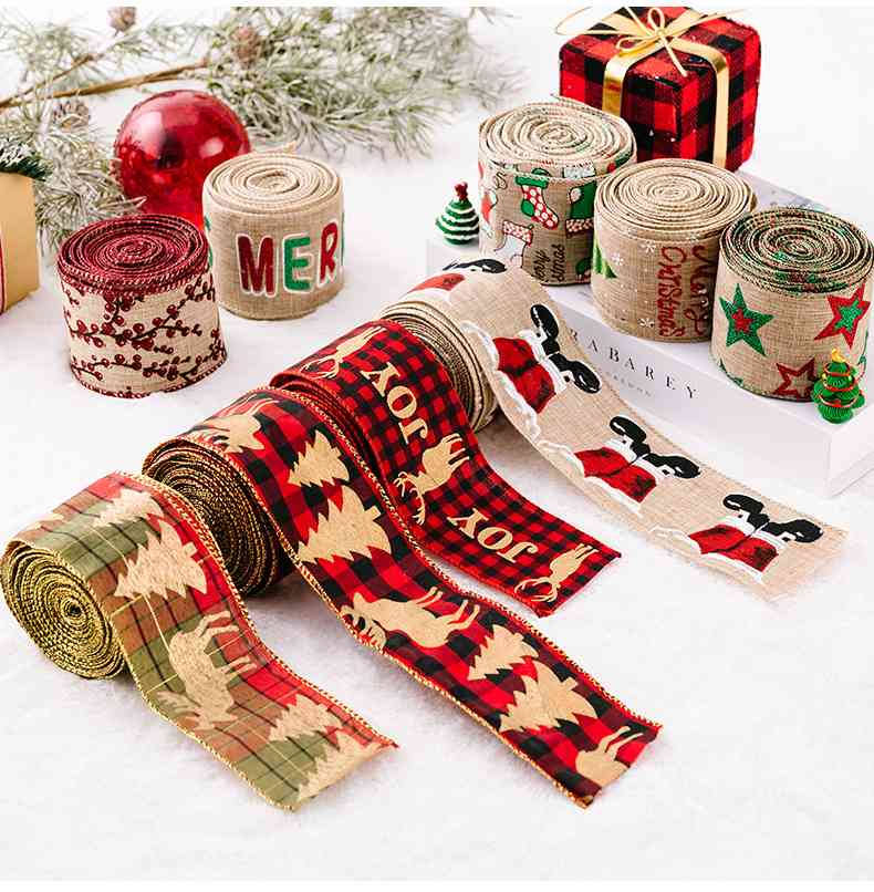 Christmas Polyester Ribbon