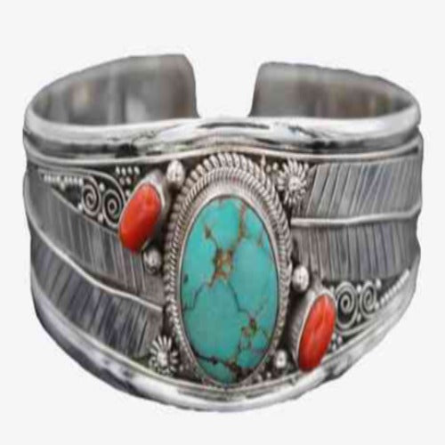 Turquoise Open Bracelet