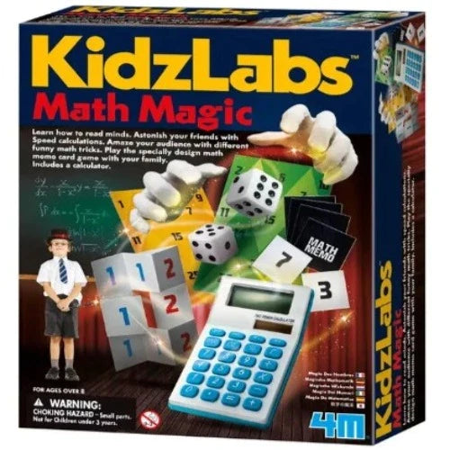 Math Magic Puzzles and Games Diy Kit